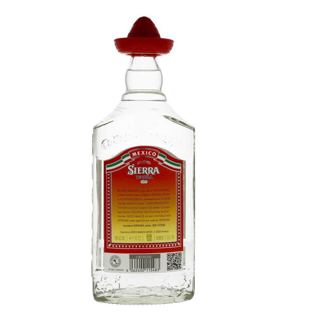 Tequila Sierra Silver 0.7l