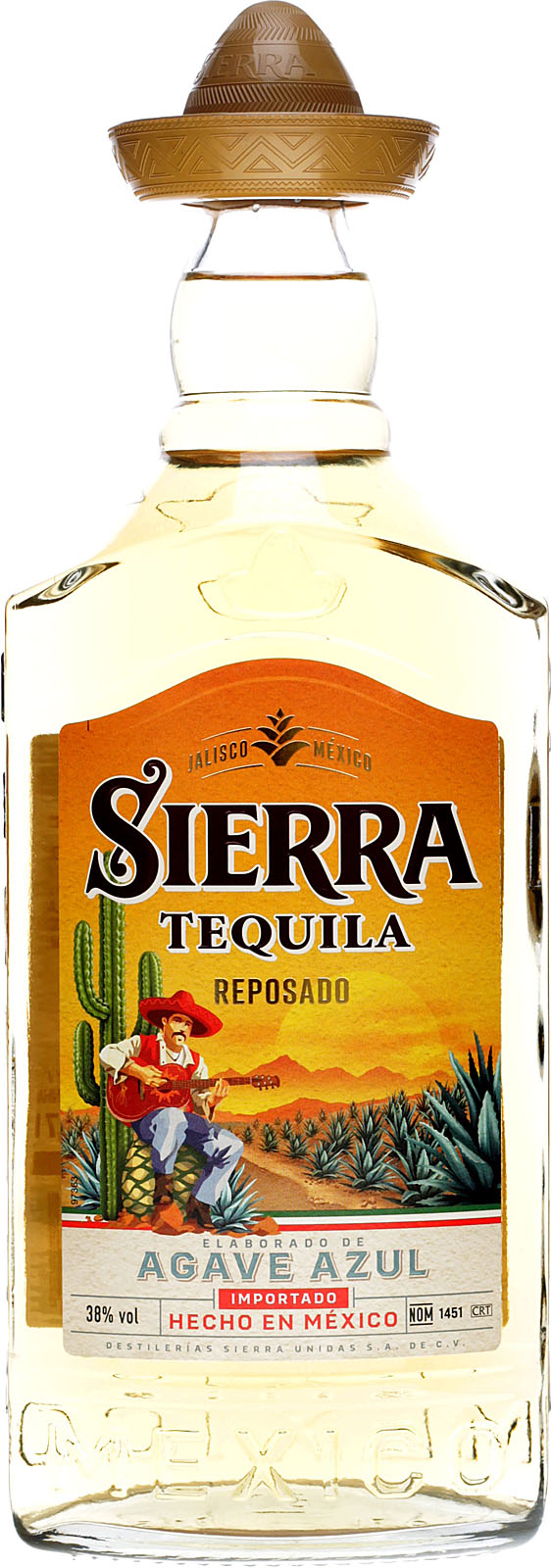 Tequila Sierra Gold 0.7l