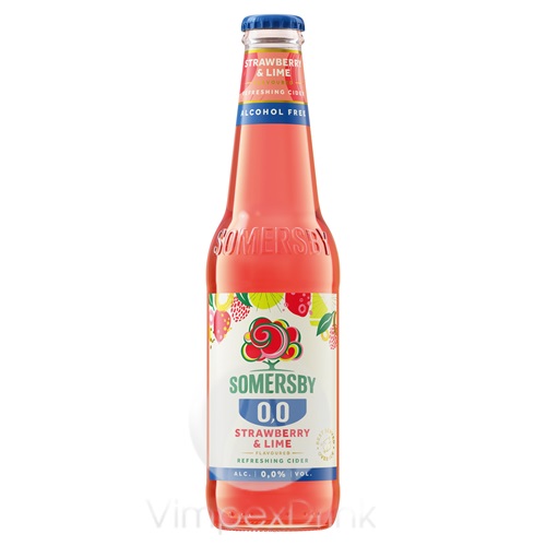 Somersby Straberry & Lime alkoholmentes